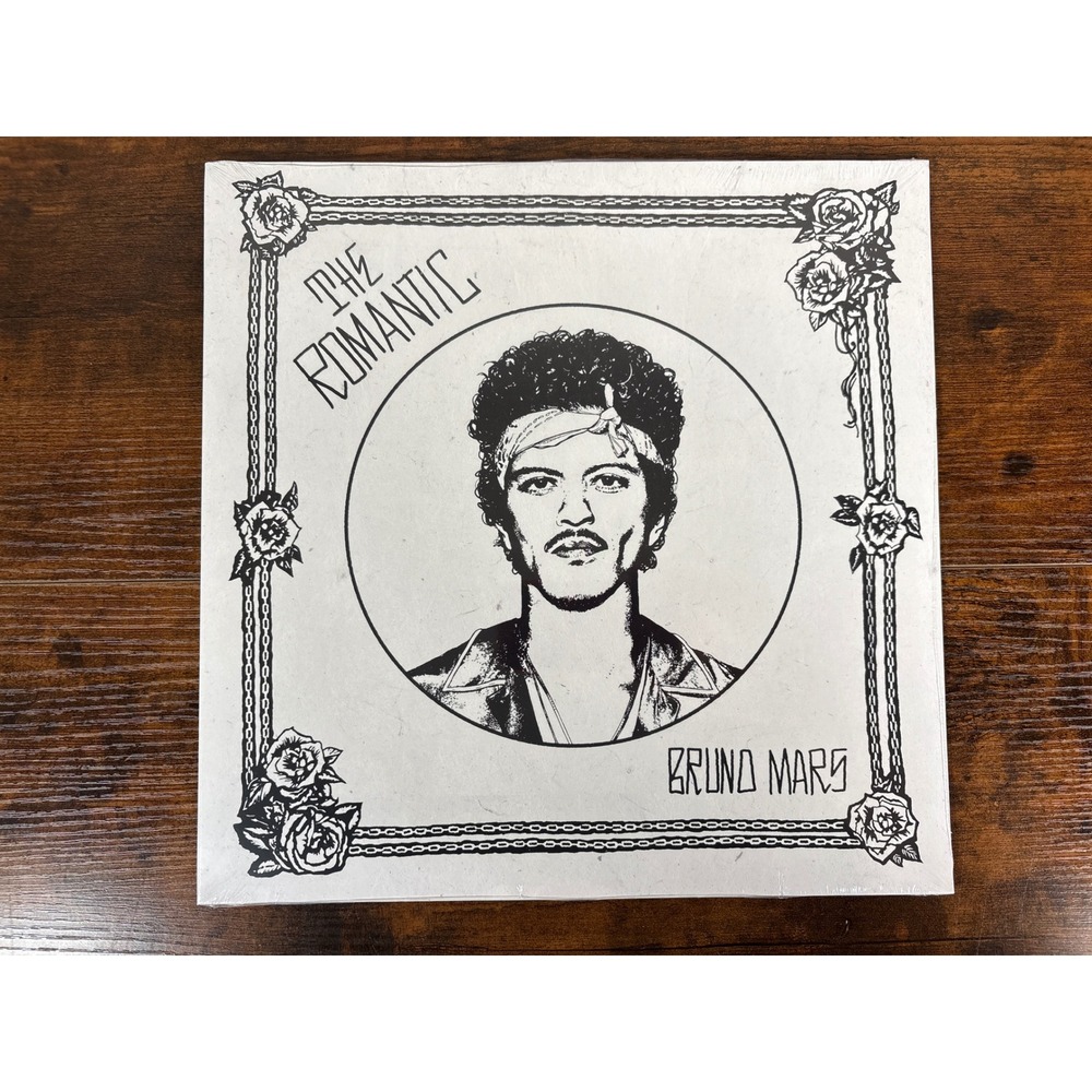 Bruno Mars The Romantic Silver Vinyl LP Limited Edition Atlantic Records 2024